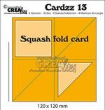 Crealies Dies Cardzz 13 - Squash fold card die (pop up die)