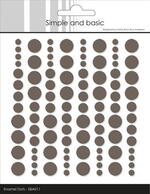 Simple and Basic Enamel Dots Warm Grey