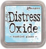 Distress Oxide tumbled glass