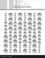 Simple and Basic Enamel Dots Metallic Silver - Matte