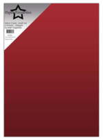 Paper Favourites Mirror Card Mat - Scarlet Organza