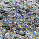 Simple and Basic Sequins SBS119 - Holographic Silver