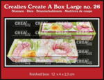 Crealies Dies Create A Box 26 - Tealight box Large