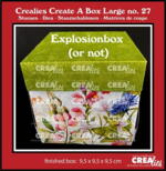 Crealies Dies Create A Box 27 - Explosion (or not) box Large