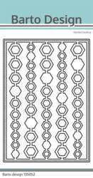 Barto Design Dies 135052 - A6 baggrund - Honeycomb