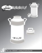 By Lene dies BLD1637- Milk Can