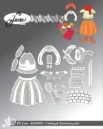 By Lene dies BLD1855 - Accessories for #BLD1853