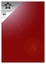 Paper Favourites Mirror Card Glossy - Ruby Red