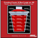 Forudbestilling: Crealies Dies Create A Box 22 - Lantern Large