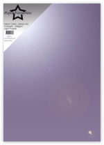 Paper Favourites Mirror Card Glossy - Light Purple