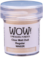 WOW! Embossing Powder Clear Matt Dull