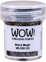 WOW! Embossing Powder Black Magic