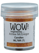 WOW! Embossing Powder Candles