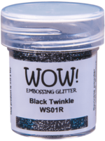 WOW! Embossing Glitters - Black Twinkle