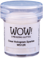 WOW! Embossing Glitters - Clear Hologram Sparkle