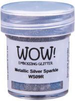 WOW! Embossing Glitters - Metallic Silver Sparkle