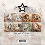 Paper Favourites 15x15 PF289 Horses and Flowers