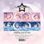 Paper Favourites 15x15 PF285 Sleeping Girl & Boy