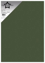 Paper Favourites Star Rain - Forest Green