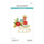 Spellbinders dies - Delivering Joy Sleigh Etched Dies (S4-1358)