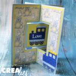 Crealies Dies Cardzz 342 - Multi Spinner + Carousel Card Square