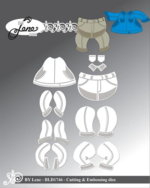 By Lene dies BLD1746 - Accessories for BLD1727