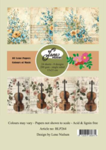 BY Lene Paperpad BLP264 - Colours of Music A5