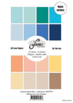 BY Lene Paperpad BLP970 - Solid Colours - By The Sea