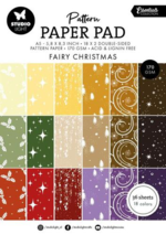Studio Light Paper Pad  A5 - Pattern - Fairy Christmas
