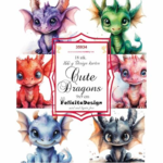Toppers Cute dragons