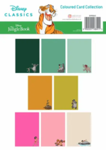 Forudbestilling: The Jungle Book A4 Coloured Card Collection