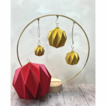 Dan Dies 7954 -  Foldet Julekugle - Mini