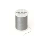 Simple and basic Metallic Thread - Silver
