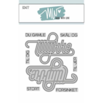 Made with Love dies 63477 - Tillykke Script