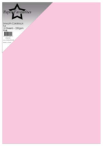Paper Favourites Smooth Cardstock A4 - Pink