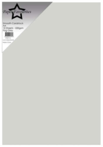 Paper Favourites Smooth Cardstock A4 - Fog Grey