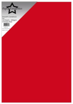 Paper Favourites Smooth Cardstock A4 - Chinese Red