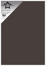 Paper Favourites Smooth Cardstock A4 - Deep Coffee