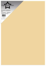 Paper Favourites Smooth Cardstock A4 - Yellow Orchre