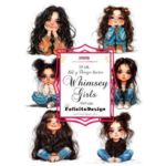 Toppers Whimsy girls