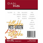 Dan Dies 79364 - Tillykke med dagen - blandet tekst 2