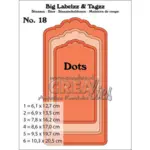 Crealies Dies Big Labelzz & Tagzz 18