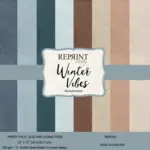 Forudbestilling: Reprint - Winter Vibes 12x12 Inch Cardstock