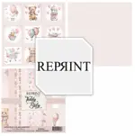 Forudbestilling: Reprint - Teddy Baby 8x8 Inch Paper Pack