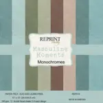 Forudbestilling: Reprint - Masculine Moments 12x12 Inch Cardstock