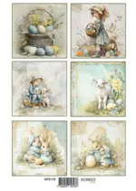 Forudbestilling: Reprint Klippeark - Hello Spring Easter
