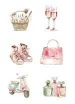 Reprint Klippeark - Girly