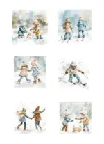 Forudbestilling: Reprint Klippeark - Children Playing