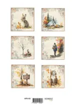 Forudbestilling: Reprint Klippeark - Cozy Season tags