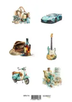 Forudbestilling: Reprint Klippeark - Masculine Moments